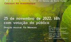 Prix Russolo 2022; BIMESP 2022: Prix Russolo 2022, Teatro Maria de Lourdes Sekeff – Instituto de Artes da Unesp, São Paulo (Brésil), vendredi 25 novembre 2022