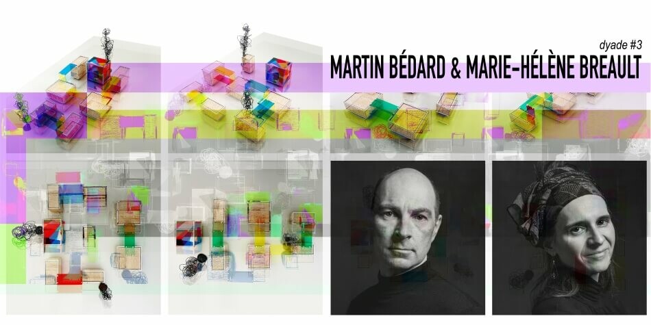 Dyade #3: Martin Bédard & Marie-Hélène Breault, Quai 5160 – Maison de la culture de Verdun, Verdun (Québec), Samedi 17 décembre 2022