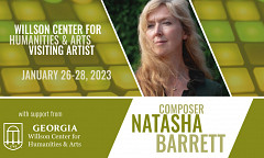 Guest Artist Natasha Barrett in Concert, Dancz Center for New Music – Hugh Hodgson School of Music – University of Georgia, Athens (Géorgie, ÉU), samedi 28 janvier 2023