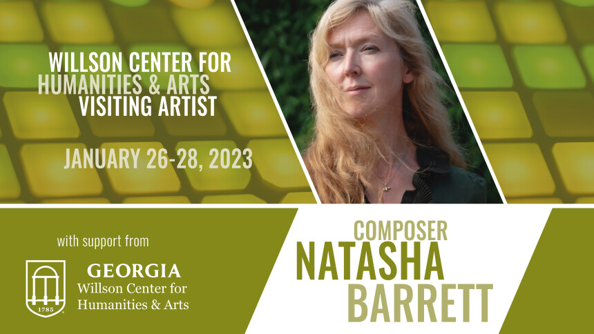 Guest Artist Natasha Barrett in Concert, Dancz Center for New Music – Hugh Hodgson School of Music – University of Georgia, Athens (Georgia, USA), Saturday, January 28, 2023