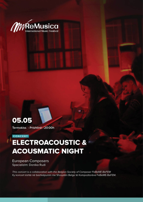 ReMusica 2023: Electroacoustic & Acousmatic Night, Termokiss, Pristina (Kosovo), vendredi 5 mai 2023