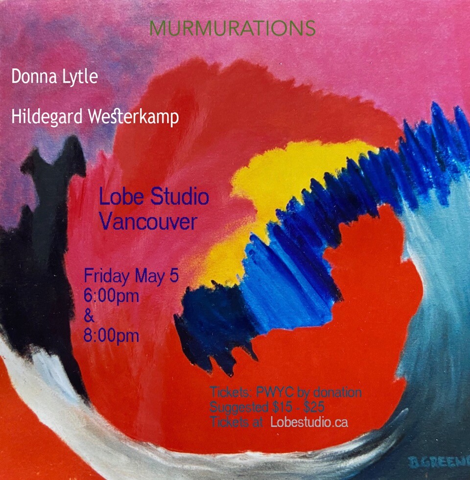 Murmurations, Lobe Studio, Vancouver (British Columbia, Canada), Friday, May 5, 2023
