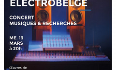 Électrobelge, Le Senghor, Brussels (Belgium), wednesday, March 13, 2024
