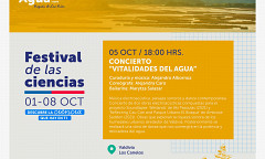 Festival de las ciencias 2023: Vitalidades del Agua, Valdivia (Chili), jeudi 5 octobre 2023
