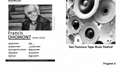 The San Francisco Tape Music Festival 2024: Program 4, Victoria Theatre, San Francisco (Californie, ÉU), dimanche 7 janvier 2024