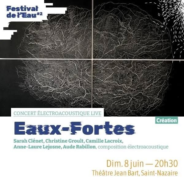 Festival de l’eau #2: Eaux-fortes, Théâtre Jean-Bart, Saint-Nazaire (Loire-Atlantique, France), Dimanche 8 juin 2025
