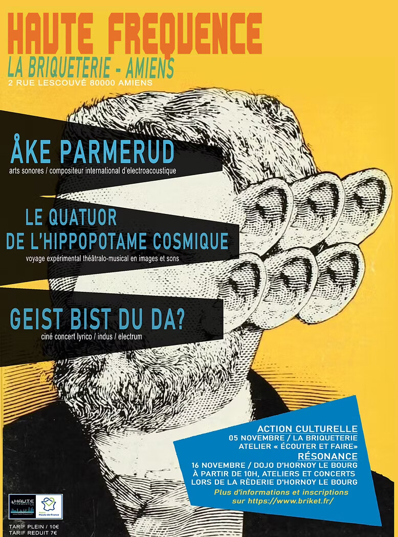 Haute fréquence 2025: Concerts, La Briqueterie, Amiens (Somme, France), Vendredi 14 novembre 2025