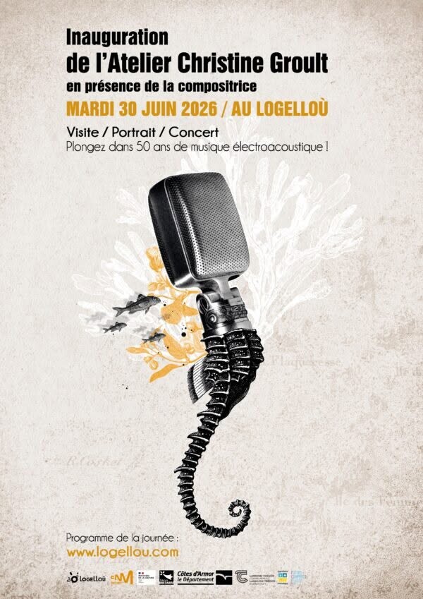 Inauguration de l’Atelier Christine Groult, Logelloù, Penvénan (Côtes-d’Armor, France), Mardi 30 juin 2026