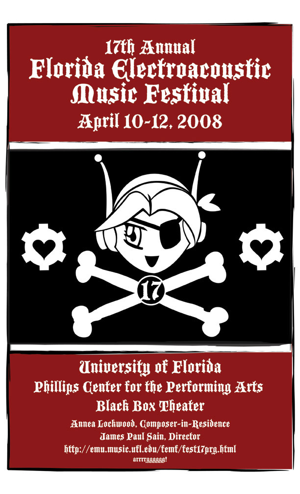 Florida Electroacoustic Music Festival 2008, Gainesville (Floride, ÉU), 10 – 12 avril 2008