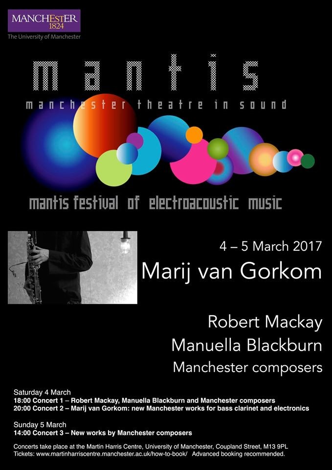 MANTIS Spring Festival 2017, Manchester (Angleterre, Royaume-Uni), 4 – 5 mars 2017