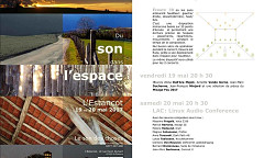 Du son dans l’espace, Saint-Étienne (Loire, France), 19 – 20 mai 2017