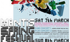 MANTIS Spring Festival 2009, Manchester (England, UK), march 7  – 8, 2009