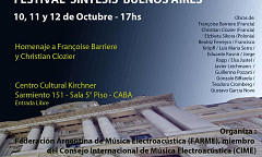 Síntesis Buenos Aires, Buenos Aires (Argentina), october 10  – 12, 2017