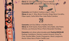 Dias de Música Electroacústica 56, Seia (Portugal), december 27  – 30, 2017