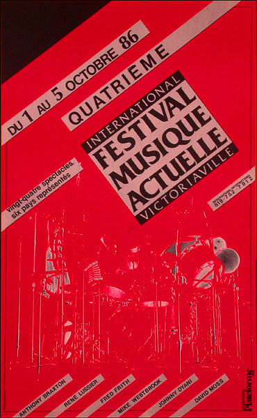 FIMAV 1986, Victoriaville (Québec), 1 – 5 octobre 1986