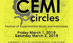 CEMI Circles 2018-19, Denton (Texas, USA), march 1  – 2, 2019