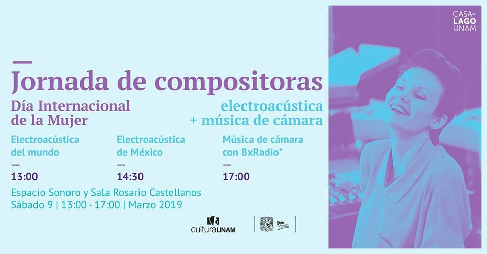 Jornada de compositoras, Mexico (Mexique), 9 mars 2019