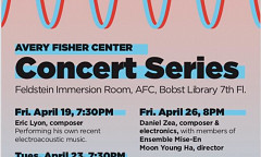 AFC Spring Concert Series, New York (New York, ÉU), 19 avril – 2 mai 2019