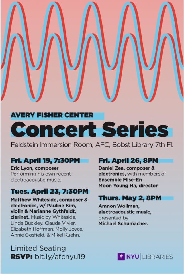 AFC Spring Concert Series, New York (New York, ÉU)