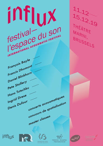 L’Espace du son 2019, Brussels (Belgium), december 11  – 15, 2019
