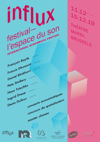 L’Espace du son 2019, Brussels (Belgium), December 11  – 15, 2019