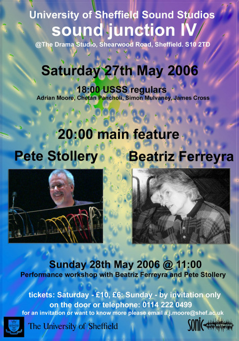 Sound Junction IV, Sheffield (England, UK), may 27  – 28, 2006