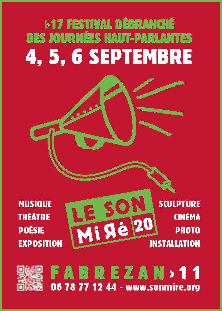 Festival Son MiRé 2020, Fabrezan (Aude, France), September 4  – 6, 2020