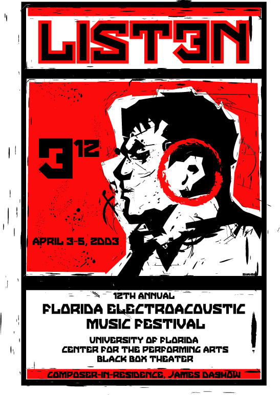 Florida Electroacoustic Music Festival 2003, Gainesville (Floride, ÉU), 3 – 5 avril 2003