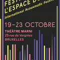L’Espace du son 2022, Bruxelles (Belgique), 19 – 23 octobre 2022