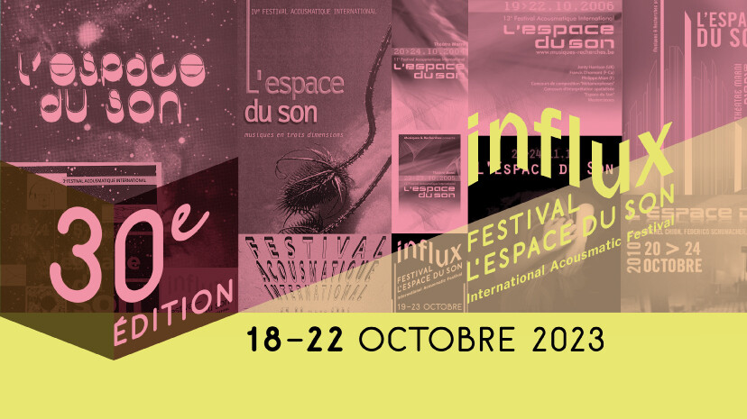 L’Espace du son 2023, Brussels (Belgium), October 18  – 22, 2023