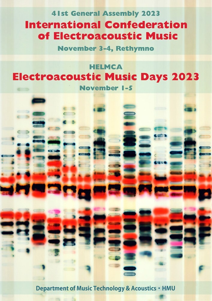 Electroacoustic Music Days 2023, Réthymnon (Grèce), 1 – 5 novembre 2023