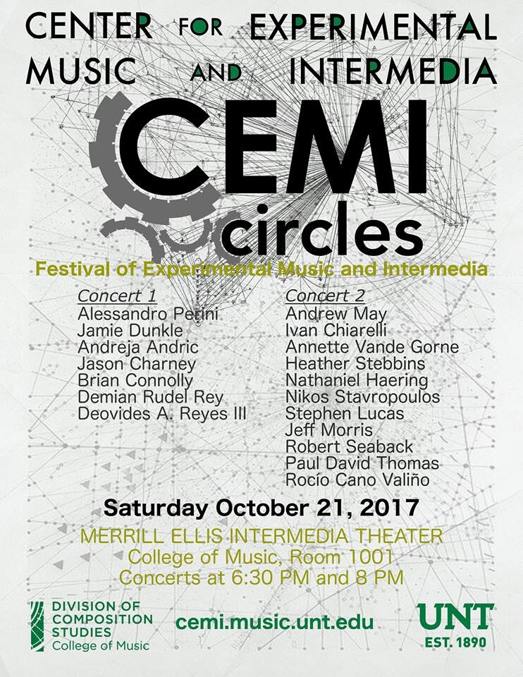 CEMI Circles 2017, Denton (Texas, USA), October 21, 2017