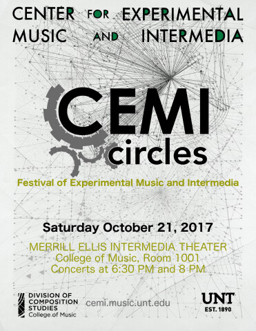 CEMI Circles 2017, Denton (Texas, ÉU), 21 octobre 2017