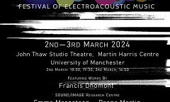 MANTIS Spring Festival 2024, Manchester (England, UK), march 2  – 3, 2024