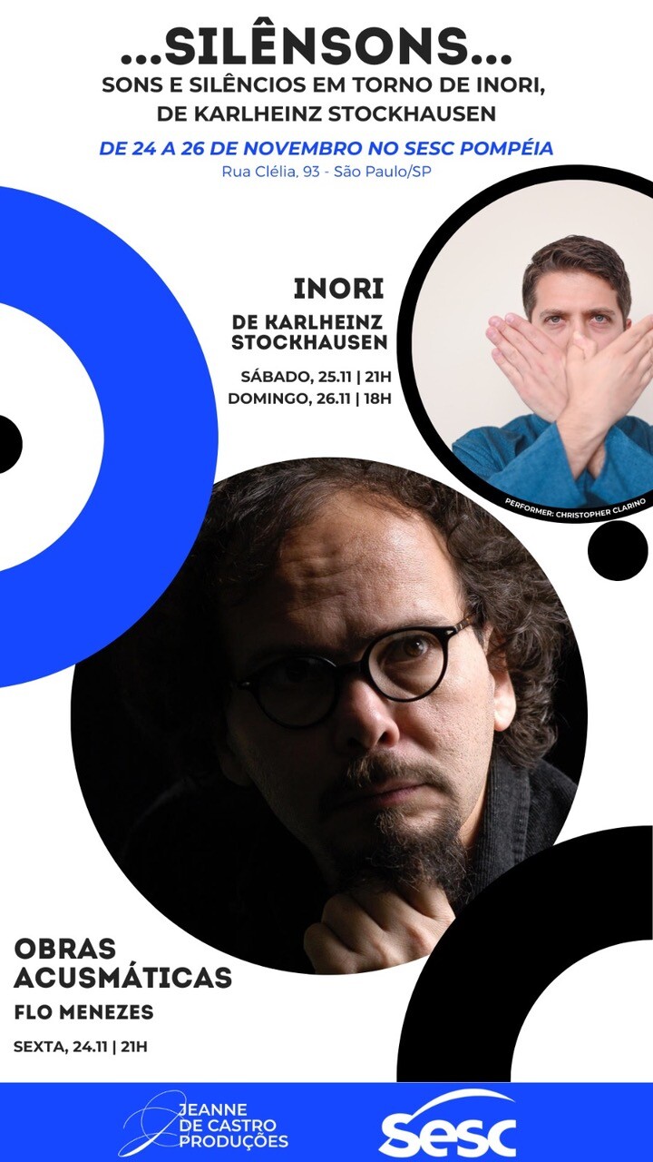 … Silênsons…, São Paulo (Brazil), November 24  – 26, 2023