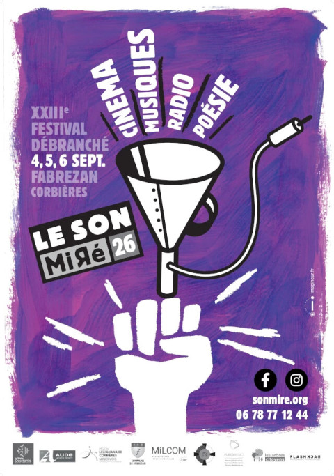 Festival Son MiRé 2026, Fabrezan (Aude, France), September 4  – 6, 2026