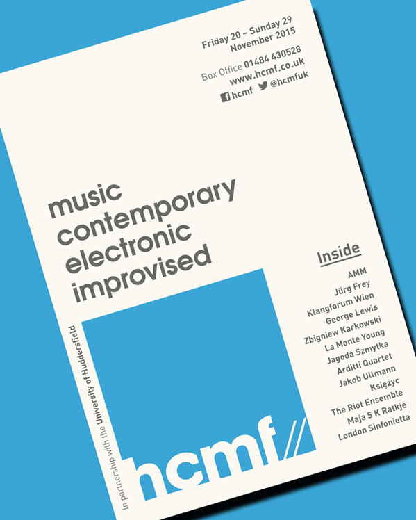 hcmf// 2015, Huddersfield (England, UK), November 20  – 29, 2015