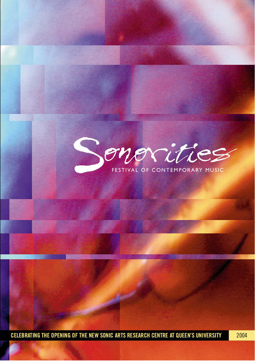 Sonorities 2004, Belfast (Northern Ireland, UK), April 23  – May 1, 2004