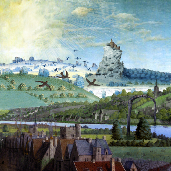 Illustration pour le disque Ubiquité de Dominique Bassal [Image: Luc Beauchemin, mars 2009]