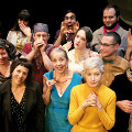 The choir Chorale Joker conducted by Joane Hétu in concert at the Phenomena Festival [Photograph: Robin Pineda Gould, Montréal (Québec), October 22, 2014]