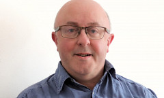 Adrian Moore (autoportrait) [Photo: Adrian Moore, Sheffield (Angleterre, RU), 1 mai 2020]