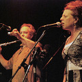 Nous perçons les oreilles (Jean Derome, Joane Hétu) in concert at the Festival des musiques de création de Jonquière [Jonquière (Québec), May 27, 2011]