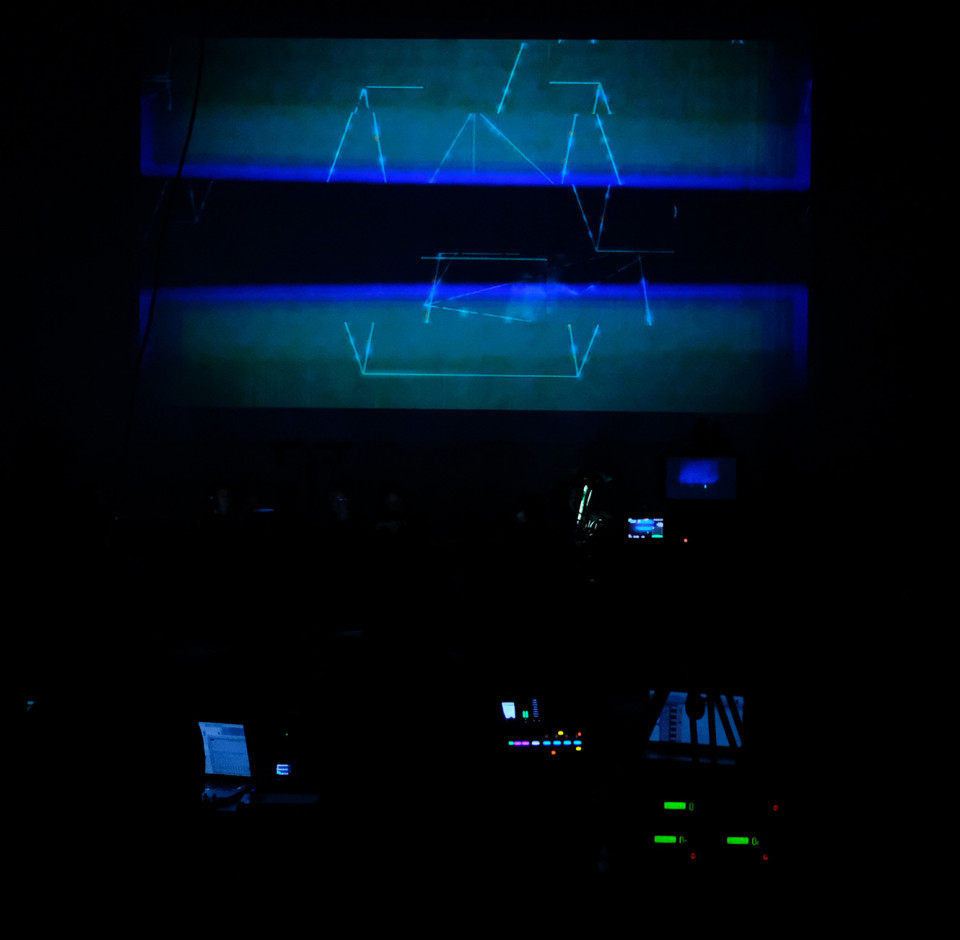 Ensemble SuperMusique: Spationautes, Hexagram Black Box – Édifice EV – Université Concordia, Montréal (Québec) [Photo: Céline Côté, Montréal (Québec), 10 avril 2019]