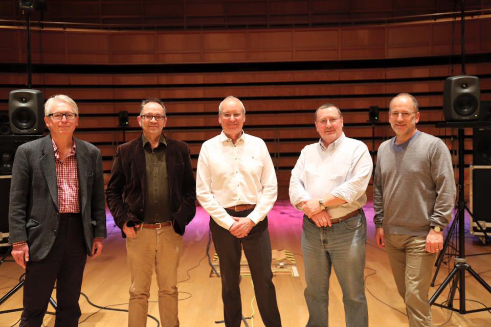 Denis Smalley, Jonty Harrison [Photo: Stacey Cooper, Canterbury (Angleterre, Royaume-Uni), 21 mai 2016]