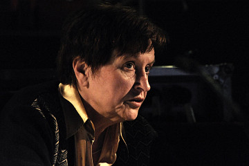 Annette Vande Gorne [Photo: Didier Allard, Paris (France), February 28, 2010]