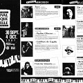 Pages 1, 3 et 4 du dépliant du Festival de musique actuelle de Victoriaville [September 1987]