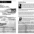 Montage des pages 4 et 5 du programme de l’événement «Rencontre Joane Hétu/Chris Cutler»