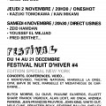 Programme du festival, page 4, calendrier [12 octobre 2006]