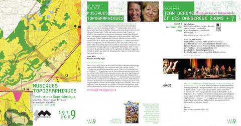 Brochure de saison 2009-10, page 1, 2, 3 [8 septembre 2009]