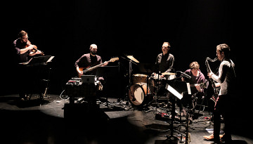 Quartetski in concert at Le Vivier [Photo: Céline Côté, Montréal (Québec), April 4, 2017]